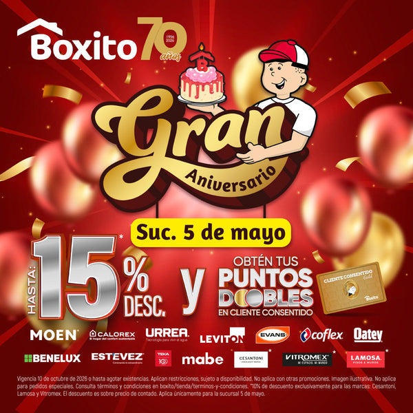 Aniversario Sucursal 5 de Mayo