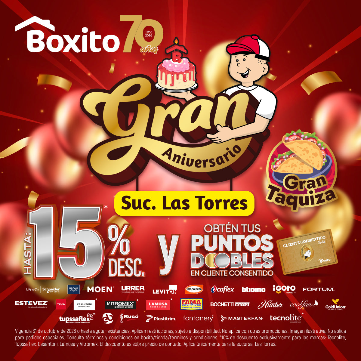 Aniversario Sucursal Las Torres