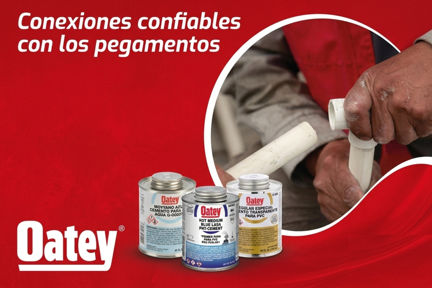 Cómo los pegamentos Oatey aseguran conexiones confiables y duraderas
