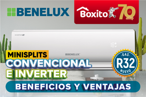 ¿Ya conoces los nuevos minisplits con Wi-Fi de Benelux