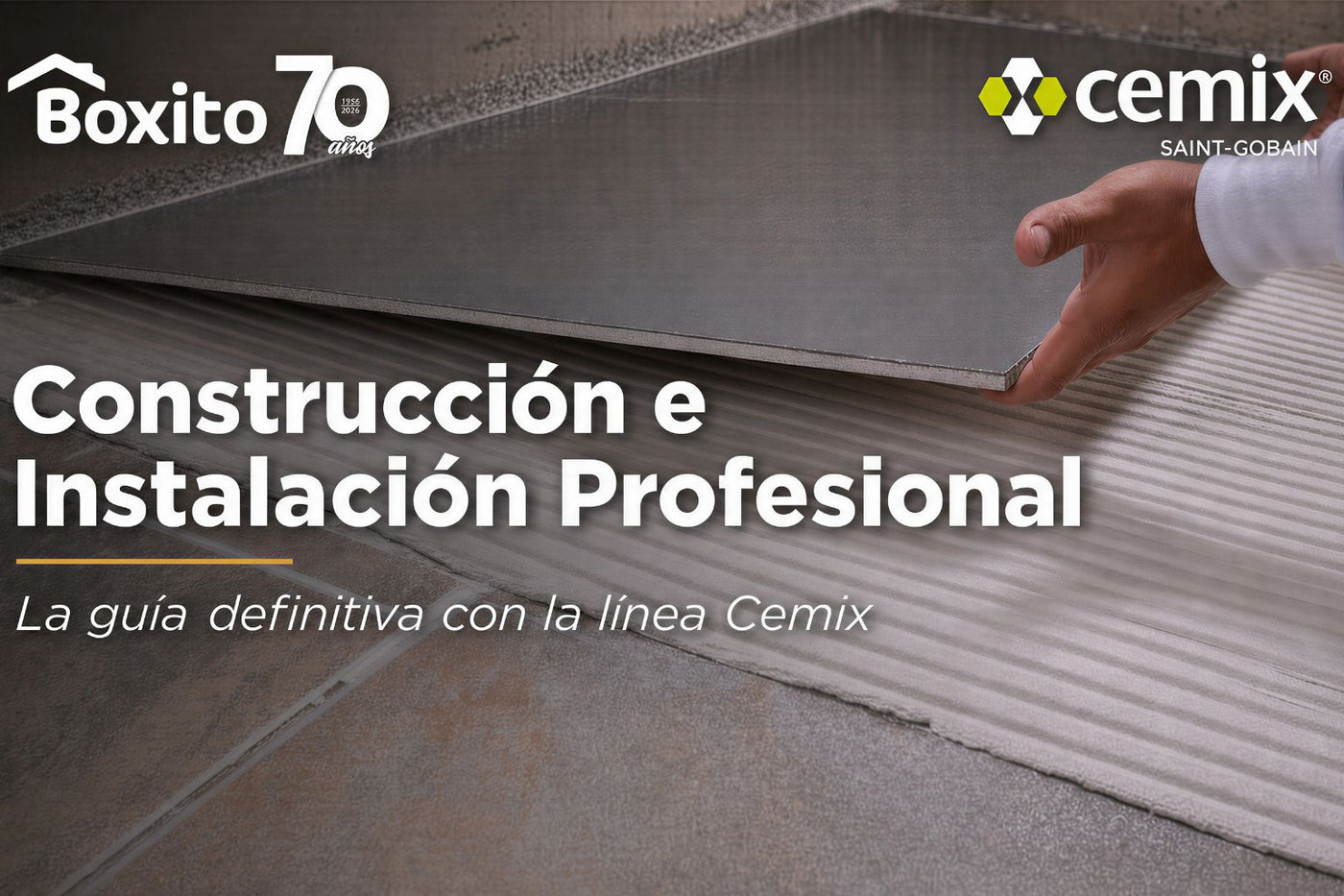 ¿Pisos levantados o muros agrietados? Los 4 productos clave de Cemix para una obra perfecta