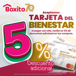 ¡En Boxito tu apoyo rinde más!