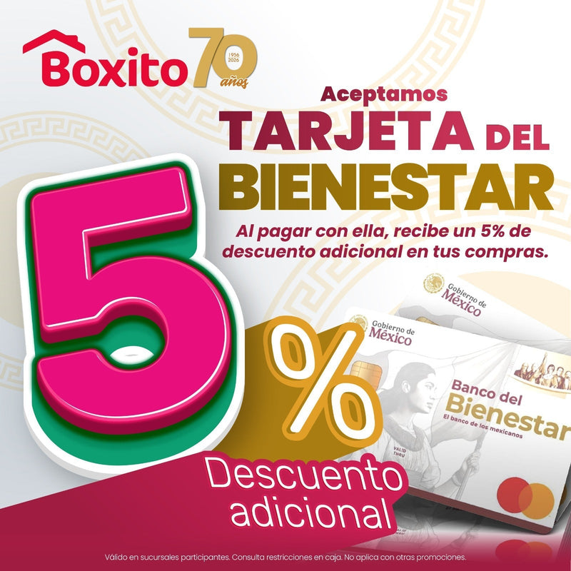 ¡En Boxito tu apoyo rinde más!