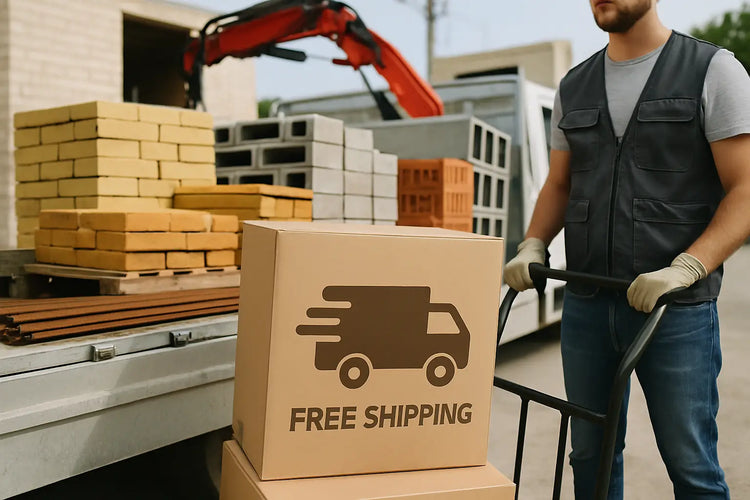 Envío gratis en materiales de construcción: cómo