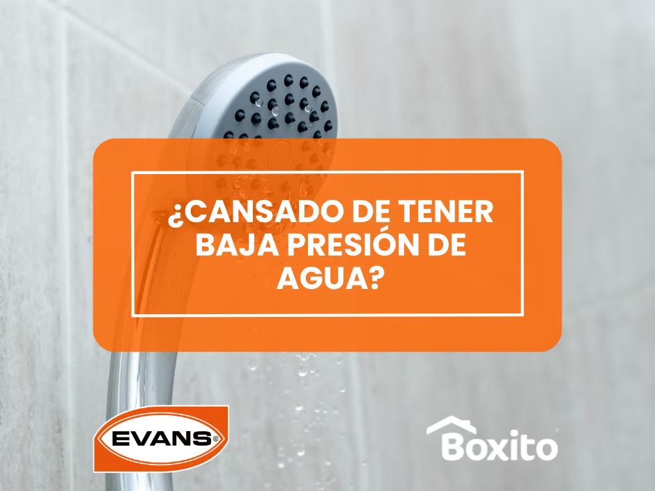 ¿Cansado de la Baja Presión de Agua?