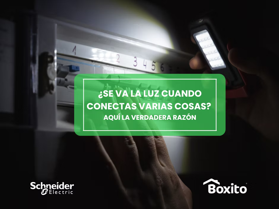 ¿Por qué se va la luz cuando conectas varias cosas?