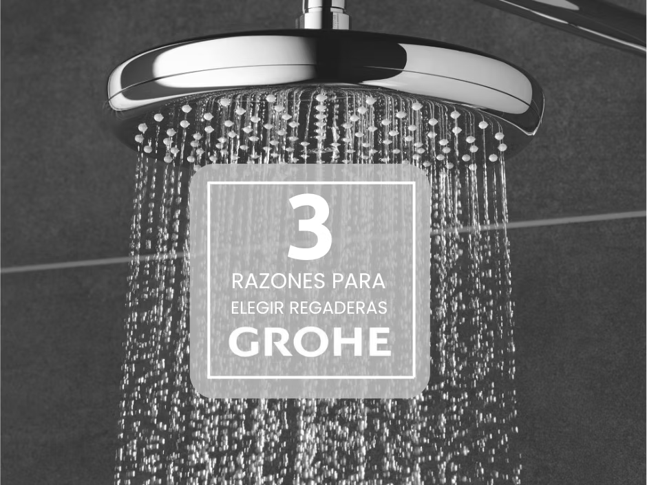 ¿Qué regadera debo elegir para mi baño?