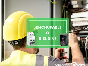 ¿Interruptor enchufable o de riel DIN?