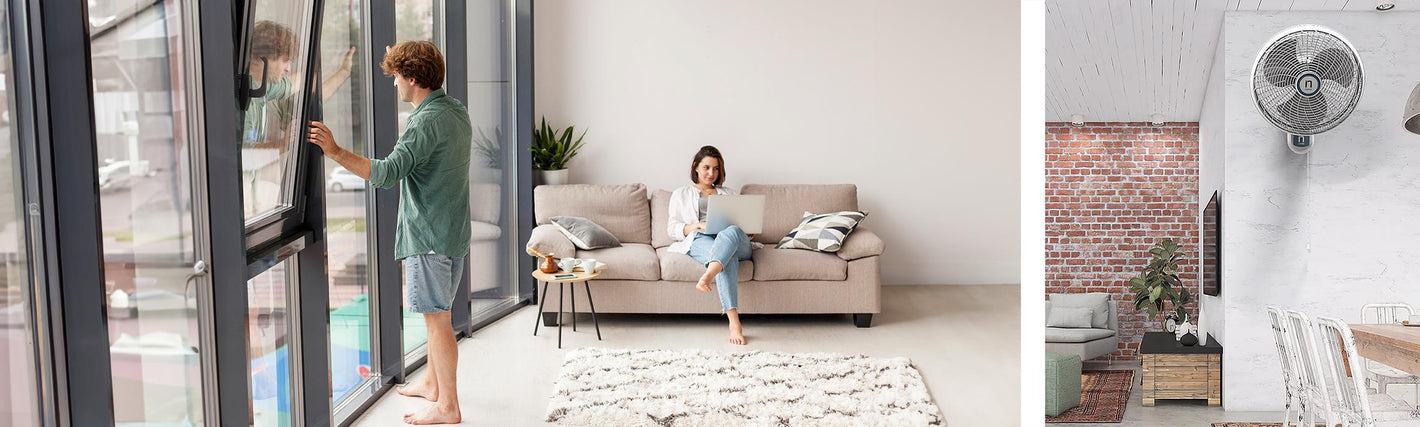 Ventiladores de pared