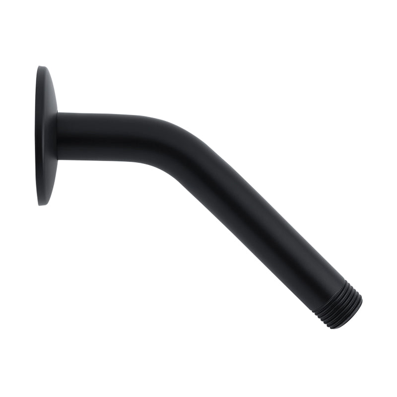 Brazo Corto Con Chapetón Para Regadera  4554.2 Negro Mate 1161829