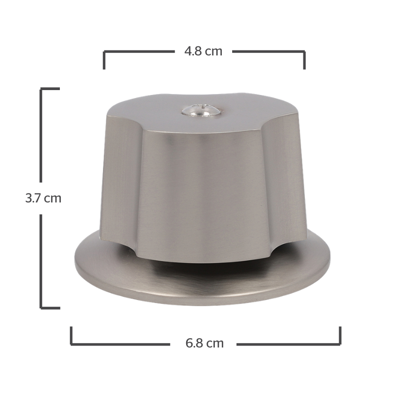 Maneral Grande para Llave de Baño con Chapetón Satinado Mqn.9, 1161839