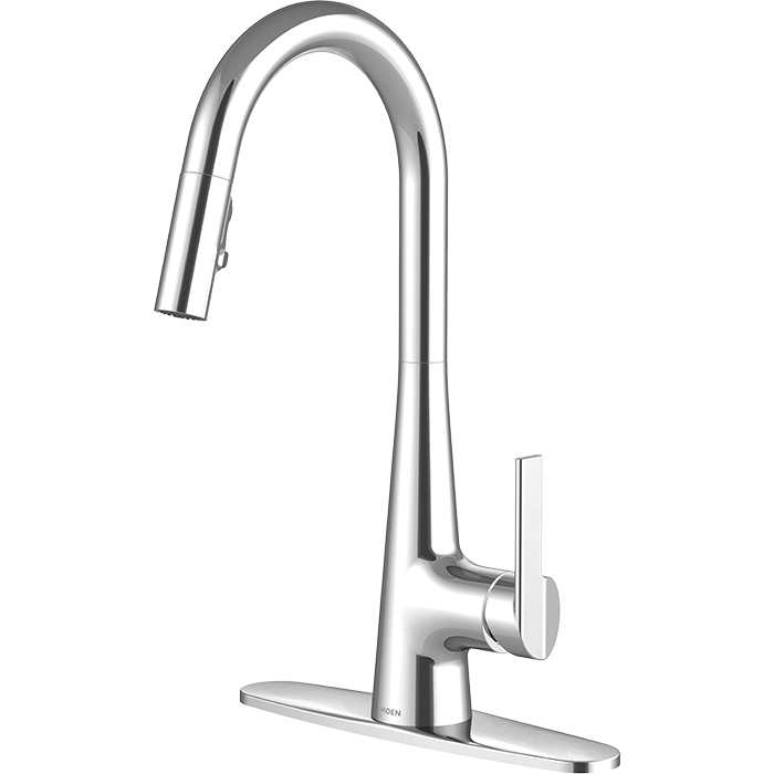 Mezcladora Monomando Para Cocina Cromo