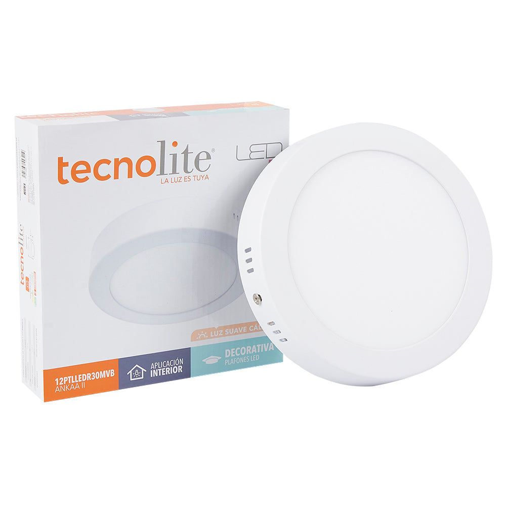 Plafón Ankaa II 12W - Imagen oficial Tecnolite - Vista principal