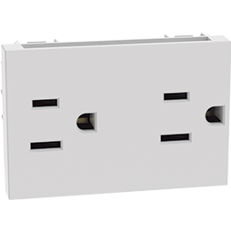 Contacto Duplex Blanco Jw4188Qs Sin Protec Inf