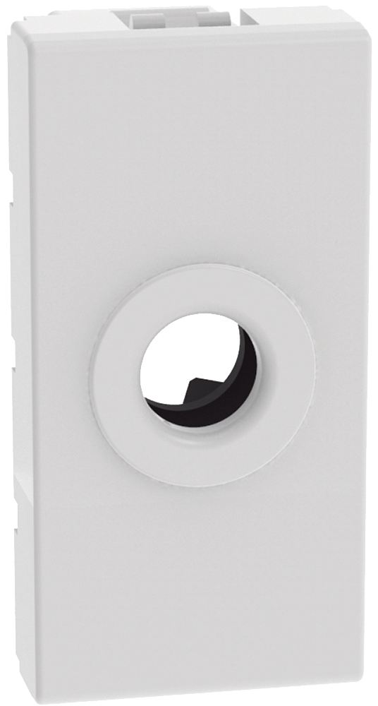 Módulo con salida para cable 1 mod. Blanco 1322066