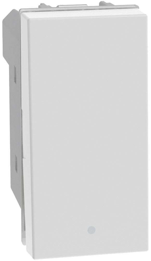 Pulsador NA Blanco Jw4005Q 10A, 127-277V, 1 mod. 1322097