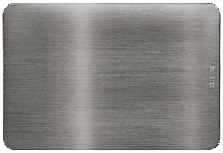 Placa de aluminio color Titanio 0 mod. (Incluye chasis) 1323109