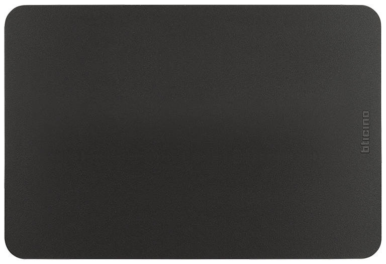 Placa de resina  color Negro Mate 0 mod. (Incluye chasis) 1323110