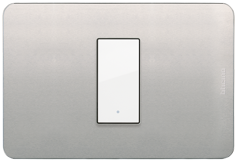 Placa de aluminio color Aluminio Natural 1 mod. (Incluye chasis) 1323112