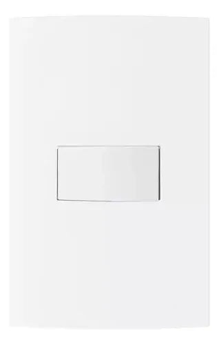 Placa de un modulo + apagador sencillo