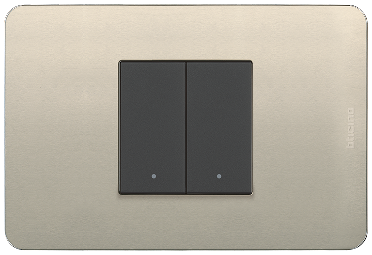 Placa de aluminio color Perla 2 mod. Centrados (Incluye chasis) 1323127