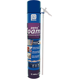 Espuma Expansiva de Poliuretano Pens Foam 750 ml, 1384701