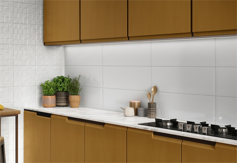 Muro Arkshade Glossy Blanco 25X75 1.88Mt Largnue17Av (precio por metro)