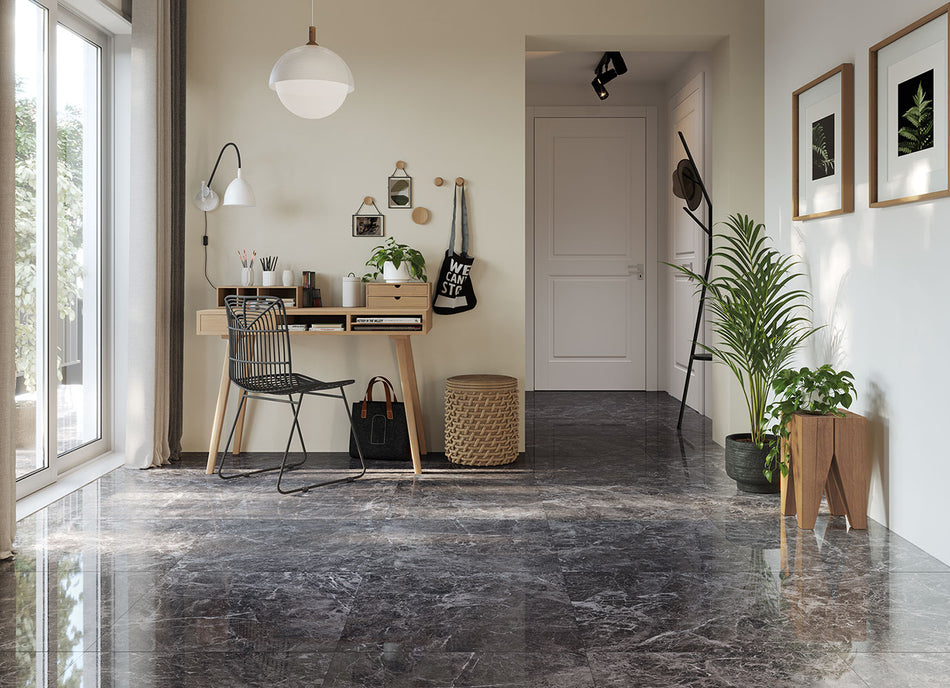 Piso Marsala Antracita 60.5X60.5 1.83 M2 (Precio Por Metro)