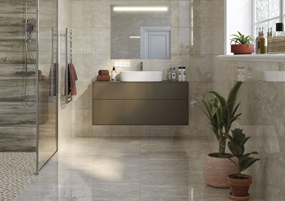 Piso Marsala Nieve 60.5X60.5 1.83 M2 (Precio Por Metro)