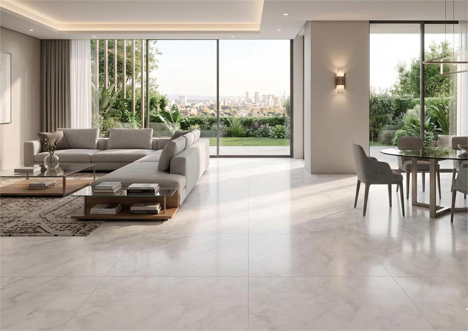 Piso Sudden Blanco 60X60 1.46Mt Lsudecf46Jv, (Precio Por Metro)