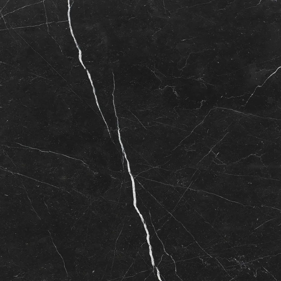Piso Cerámico Mármol Radu Negro 44x44 cm 1573123