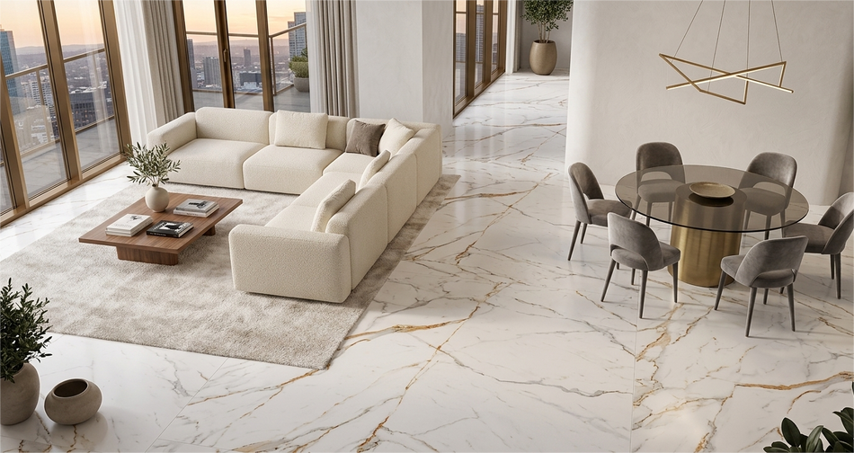 Piso  Tarawa  Blanco  Pulido   59.3X119.0 2.12M2 Ltrwnpu1Lbv