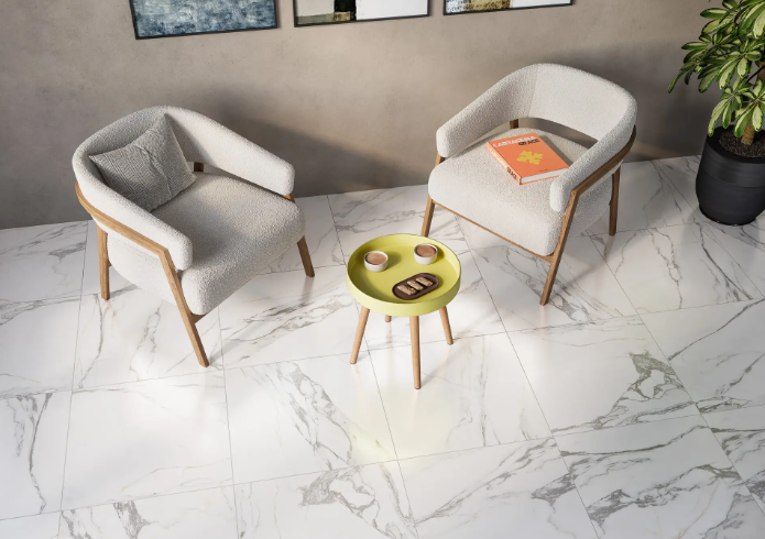 Piso Marmol Kodi Fd Blanco 60x60 (Precio por metro)