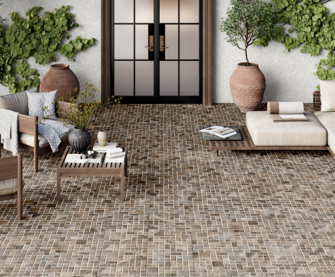 Piso Kira Fd Multicolor 44X44 1.92Mt  (Precio por metro)