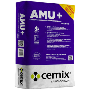 Adhesivo Amu 20 Kg, Modelo 34466, Cemix