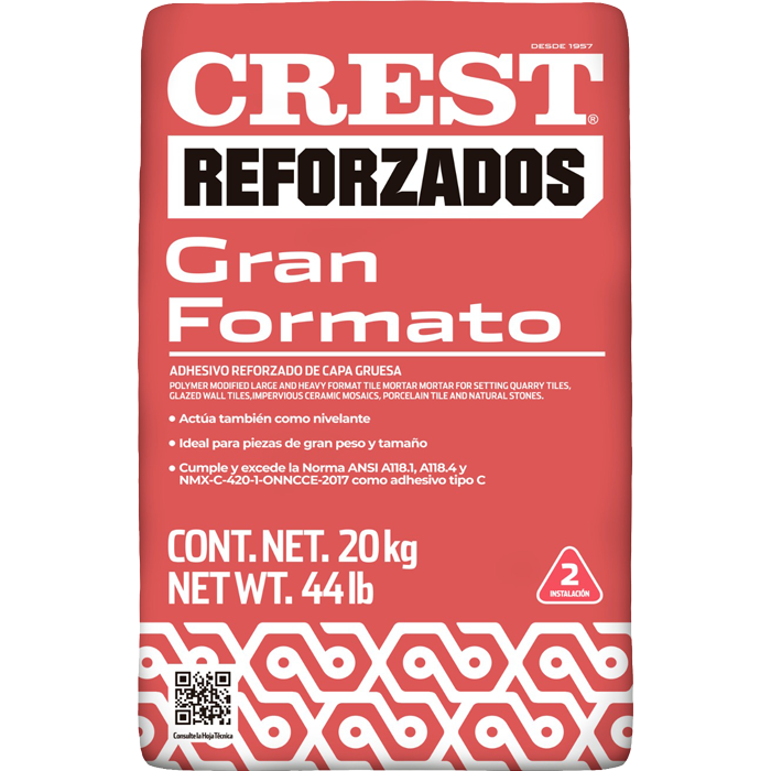 Crest Gran Formato Blanco 20Kg 1010-0029-Sa20