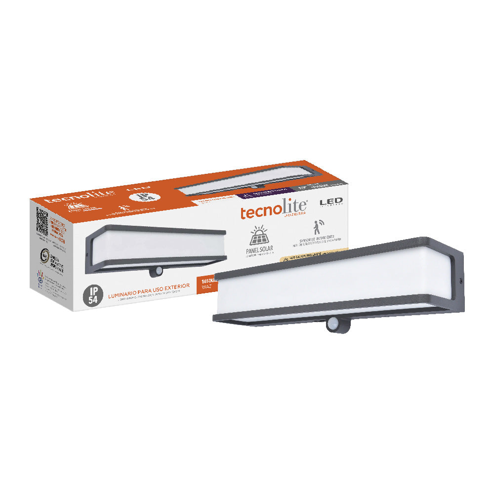 WAZ Solar Arbotante 16.5W - Vista superior