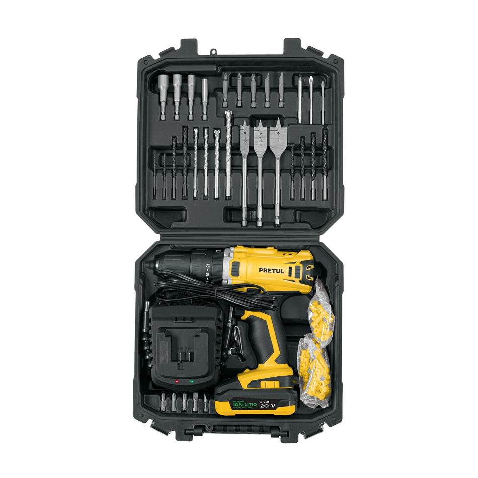 Kit Rotomartillo Inalámbrico 1/2 20V Y 32 Accesorios 1863075