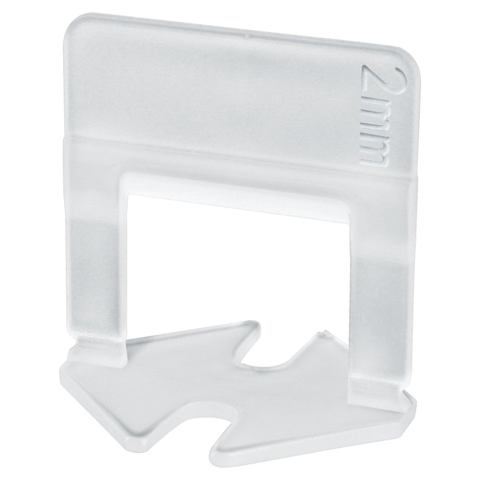 Bolsa Con 100 Anclas Rectas Para Nivelación De Azulejos De 2Mm 1863100