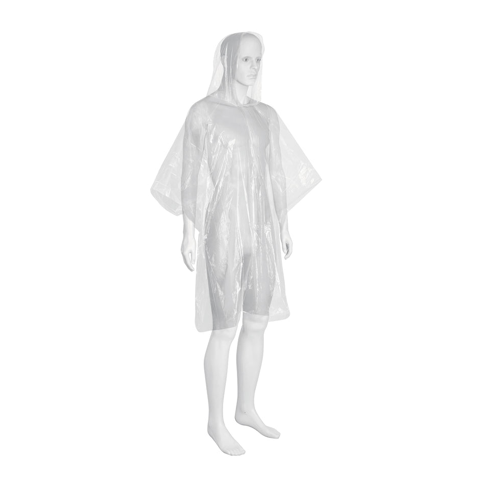 Poncho Capamanga Desechable de Polietileno Pretul 27089, 1863143