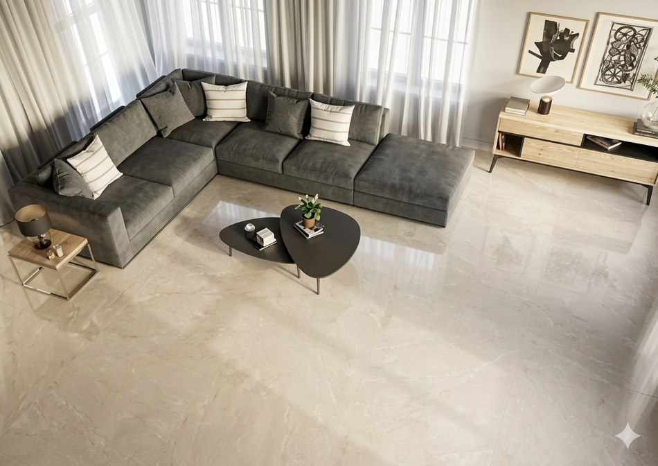 Piso Cassiar Hueso Rect 59.3X119.0 1.41Mt Lcassia1Lbu (precio por metro)