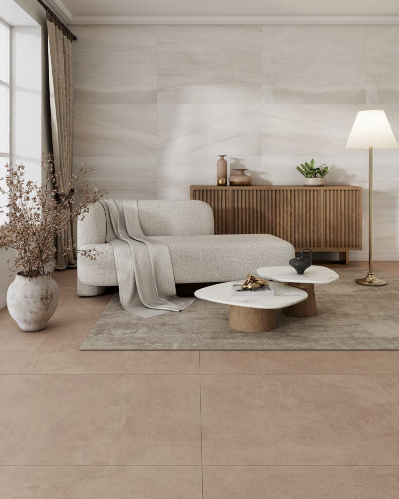 Cabo Coral Porcelanico Rectificado Cemento Mate 80X160 (Precio Por Metro)