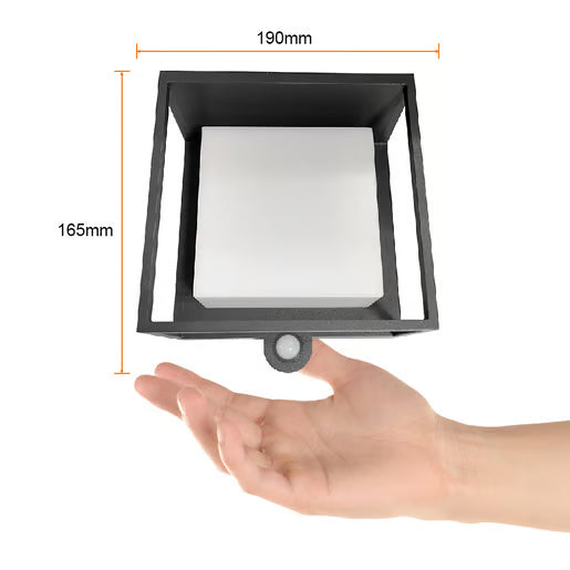 Arbotante Solar Exterior Led Sp 3W300Lm30K Gris 1941500