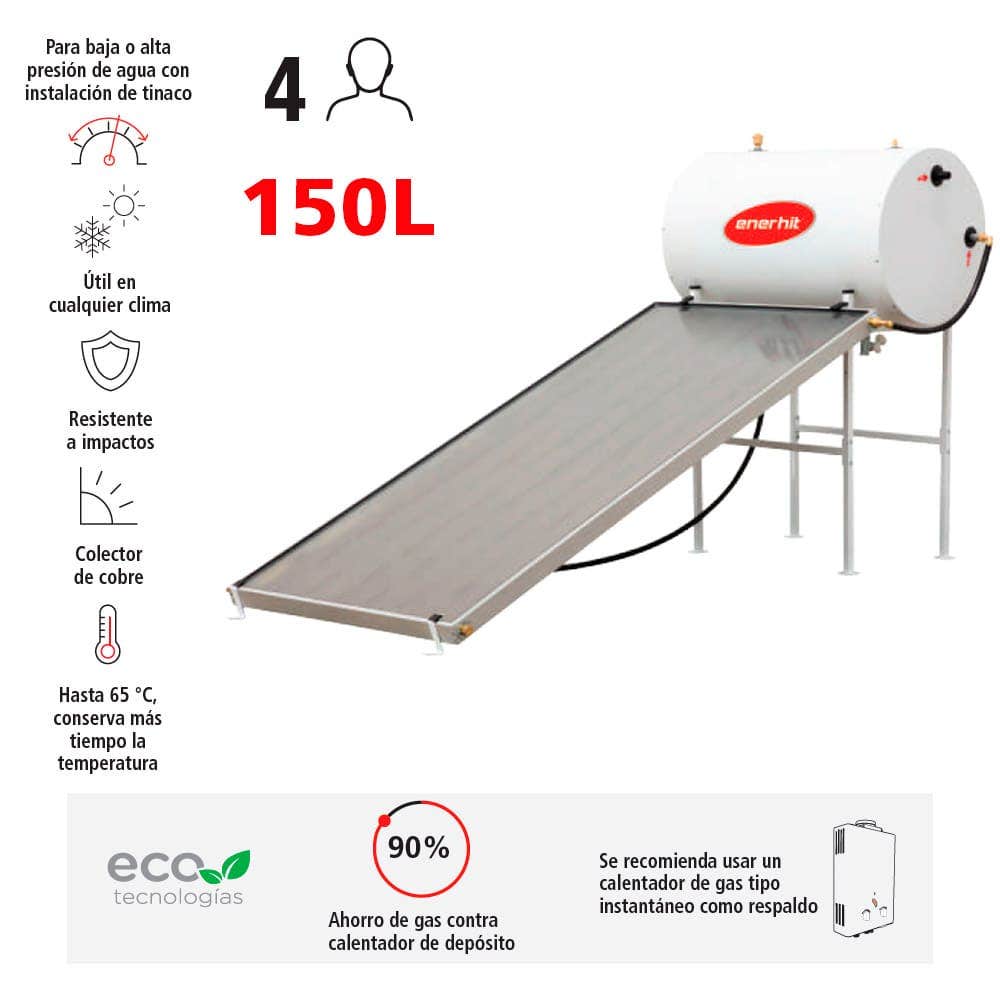 Calentador solar Enerhit 150L IUSA - Vista 3