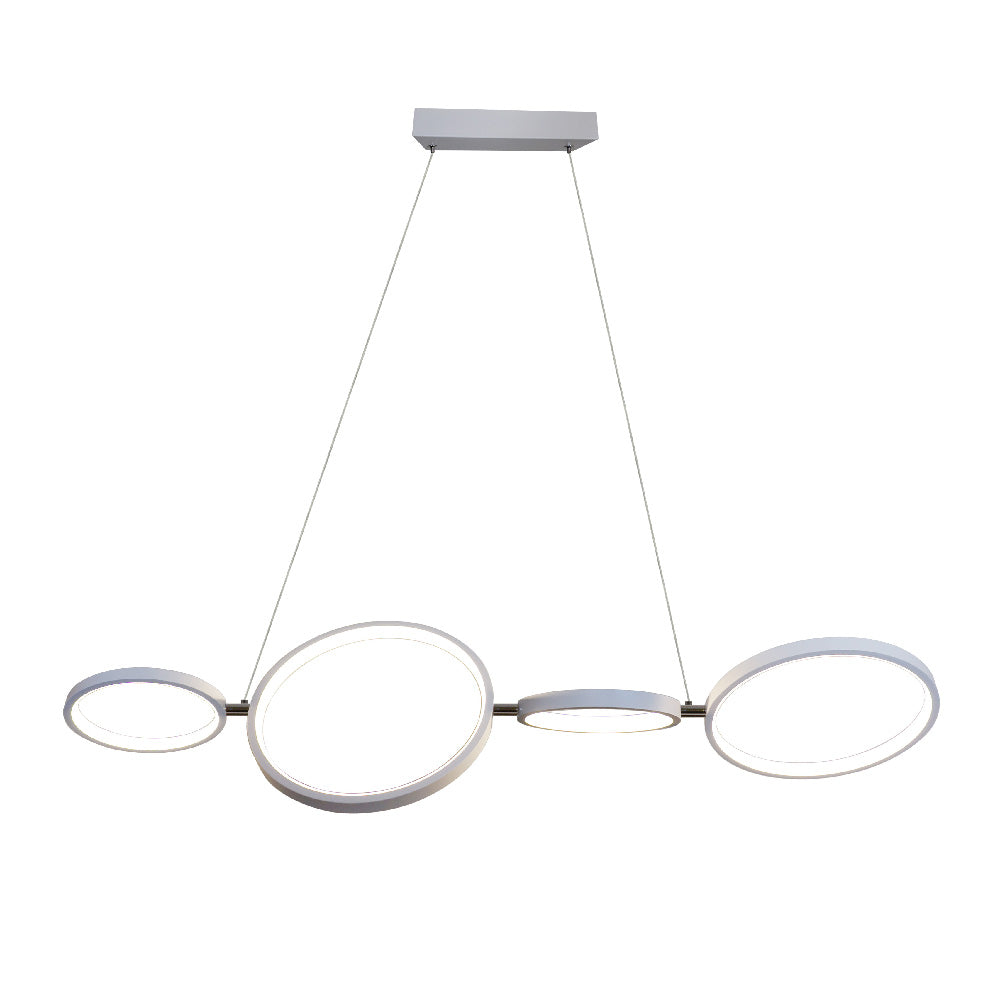 AUREAL - Colgante LED 4 Anillos 33W 3000K - Vista principal
