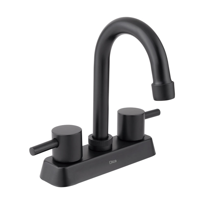 Mezcladora 4066.2 DICA para lavabo acabado negro mate