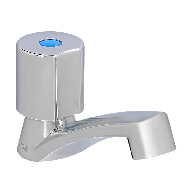 Llave individual para lavabo DICA modelo 4243IN acabado cromado