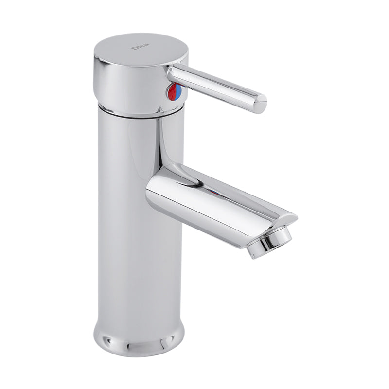 Monomando corto ecológico para lavabo DICA modelo 4429 acabado cromado