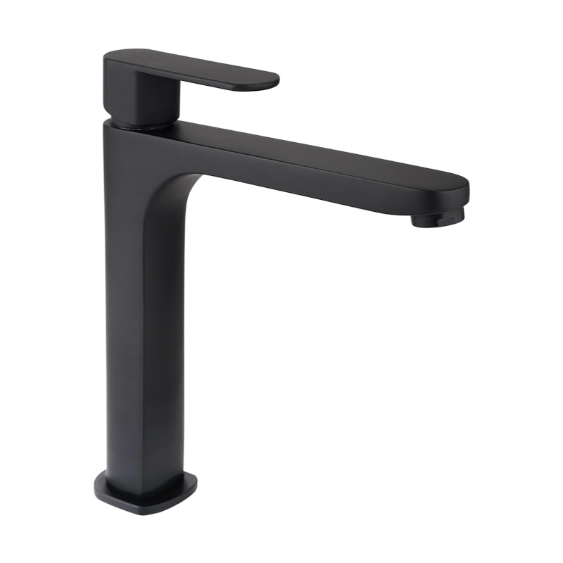 Monomando ecológico alto para lavabo DICA modelo 4440.2 acabado negro mate