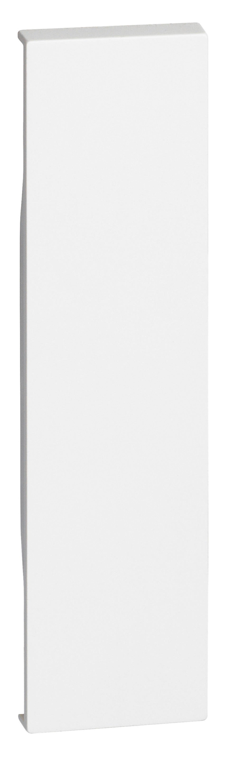 Cubretecla falso polo 1 módulo color blanco Living Now BTICINO KW00